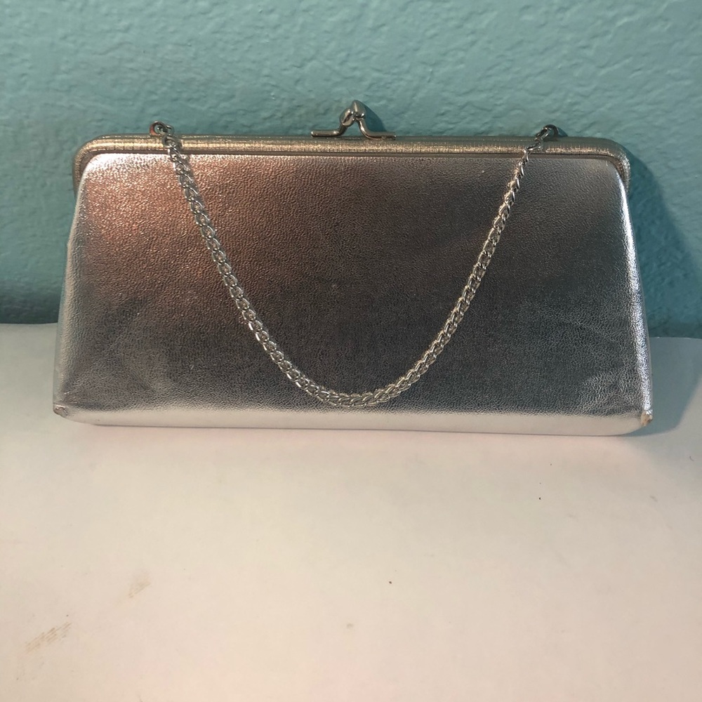 H&L vintage silver bag see pics